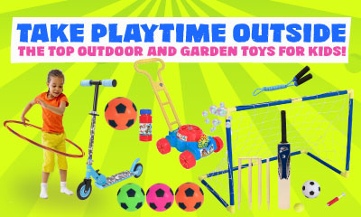 Take Playtime Outside: The Top Outdoor and Garden Toys for Kids!