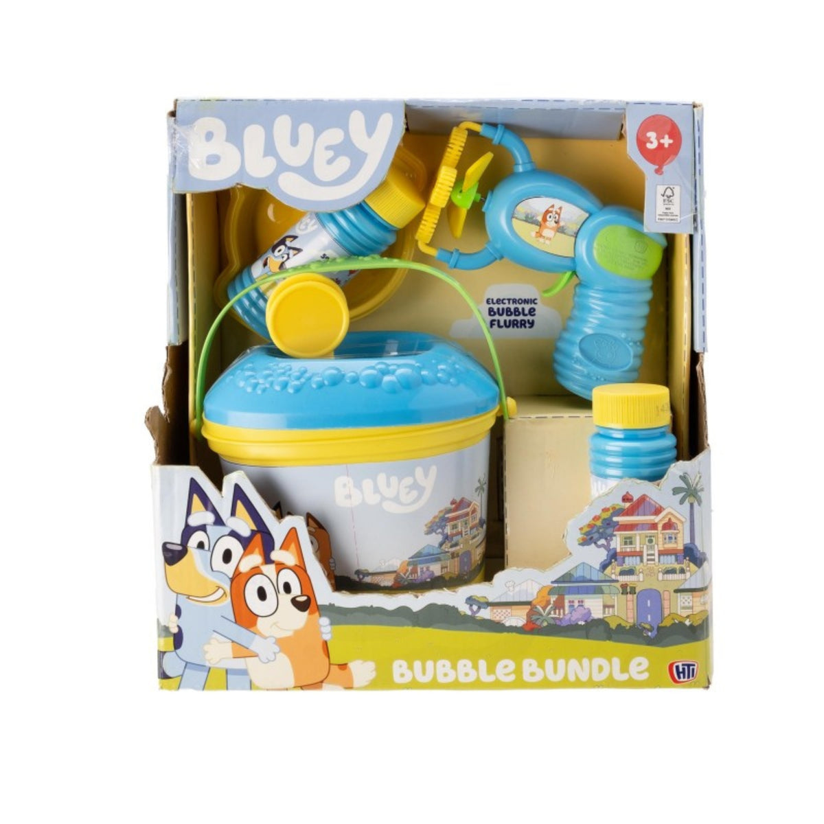 Blue Bubble Bundle Playset - Includes Bonus Bubble Solution