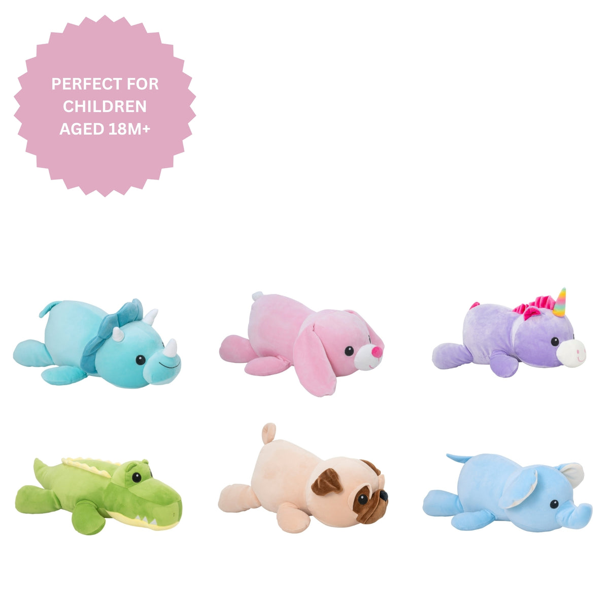 Cosy Cuddles Animal Plush Cushion - Bunny Rabbit