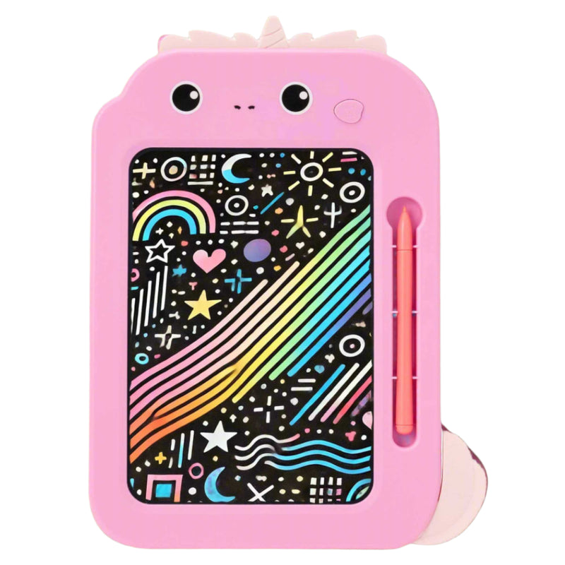 Fun Craft LCD Writing Tablet – Unicorn Reusable Kids Drawing & Doodle Board