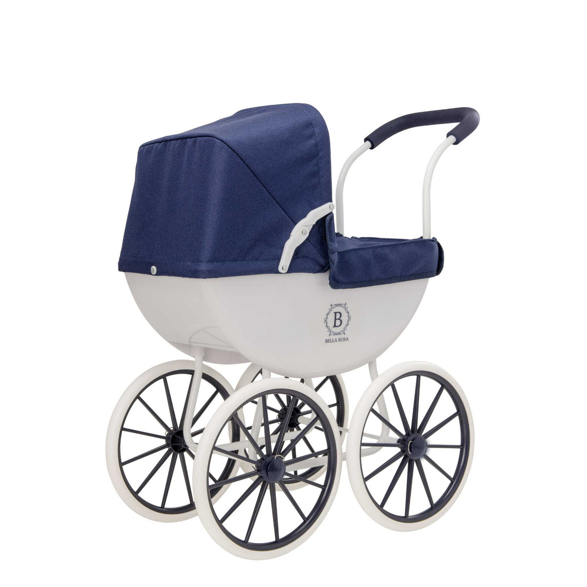 Bella Rosa My First Carriage Pram - Navy