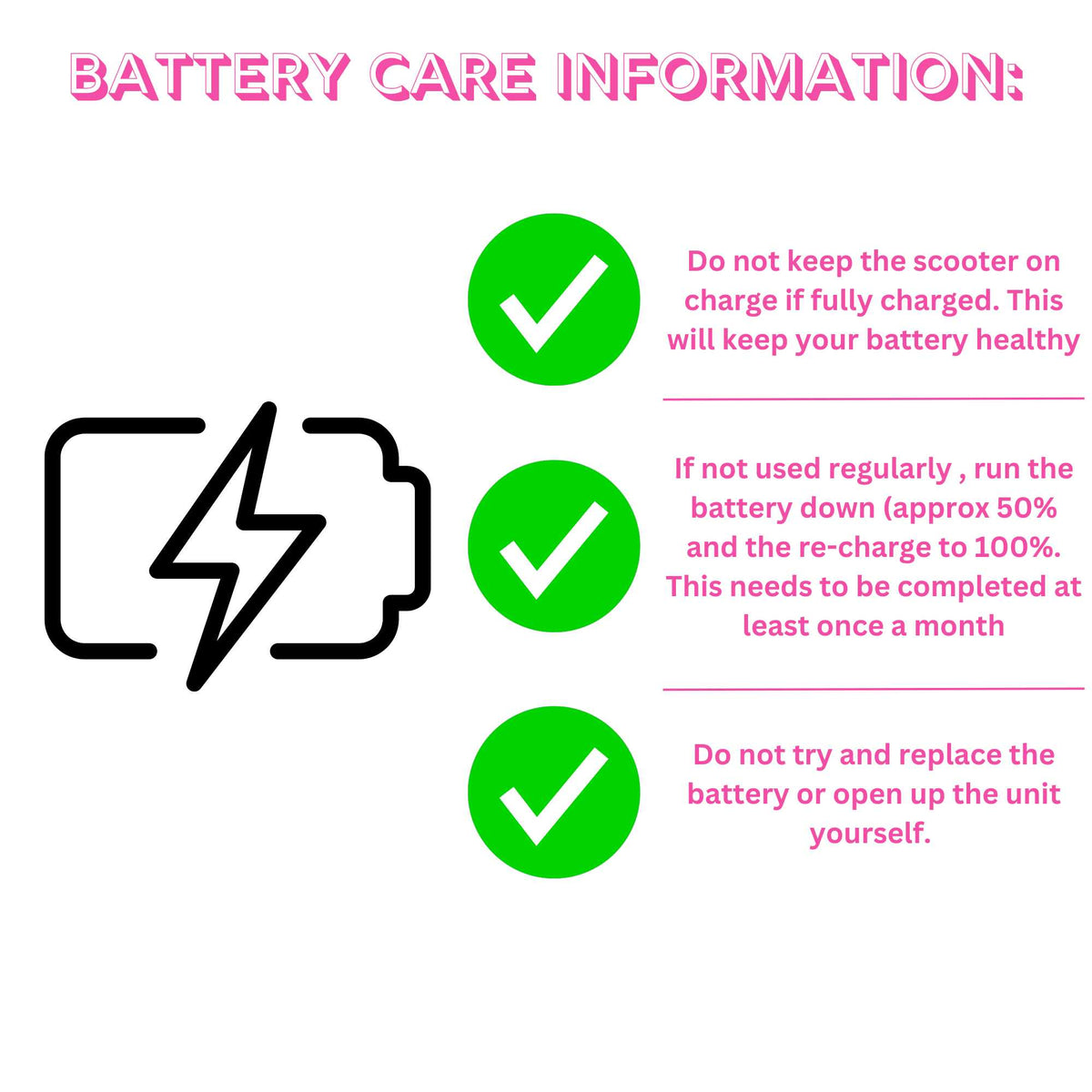 EVO VT1 Childrens Electric Scooter - Pink