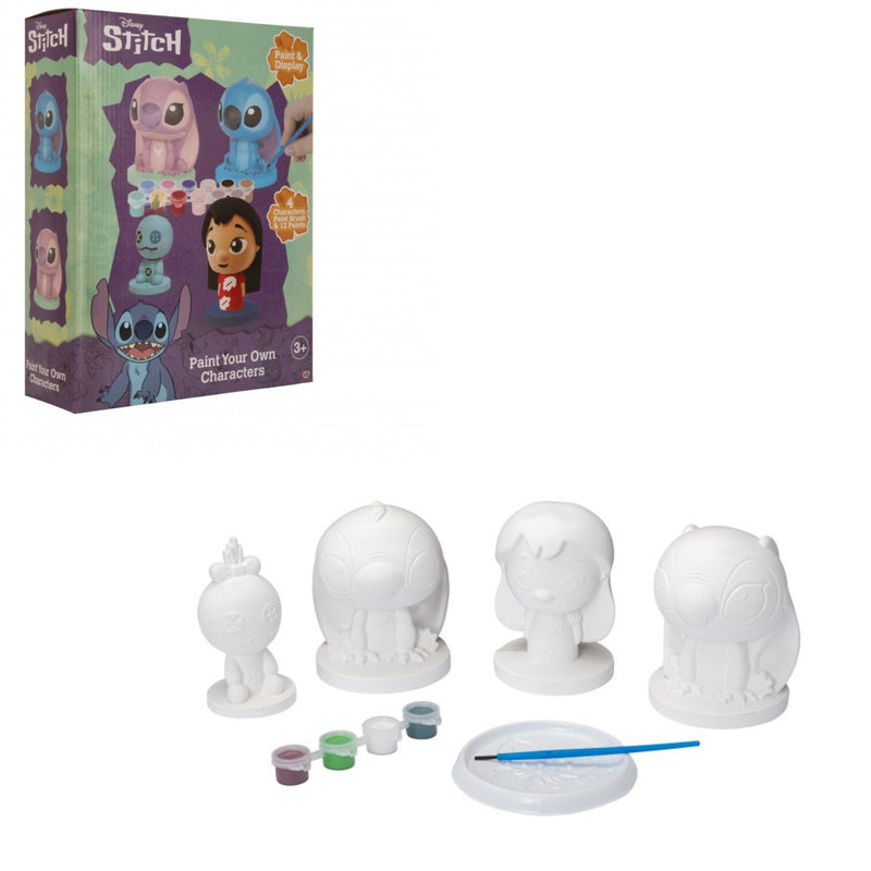 Stitch Paint Your Own Characters - 4Pck Paints Included
