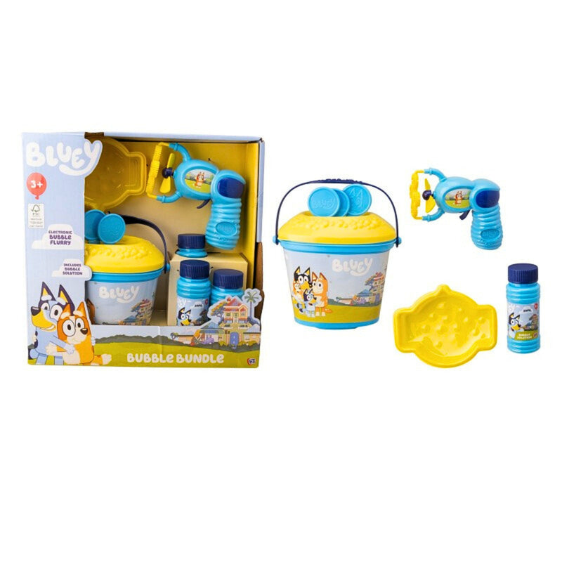 Blue Bubble Bundle Playset - Includes Bonus Bubble Solution
