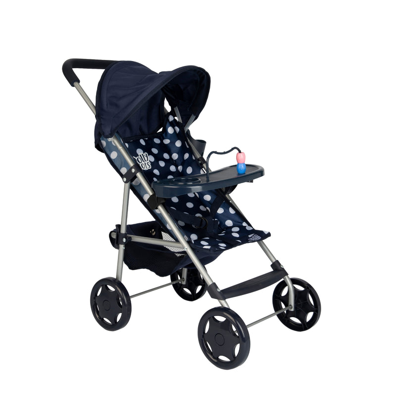 Dolly Tots Playtime Dolls Pushchair - Navy