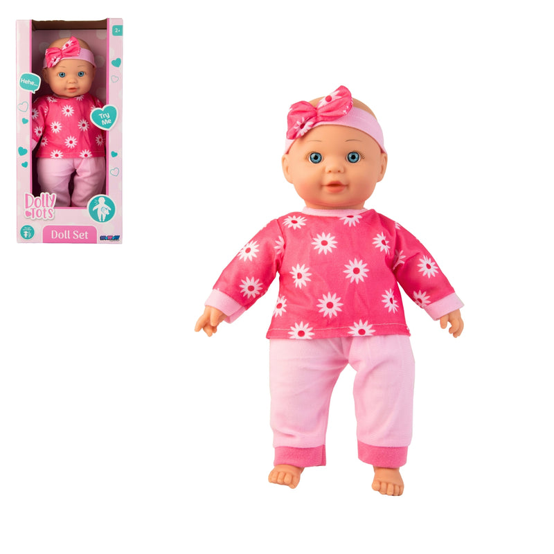 Dolly Tots 40cm Daytime Doll - Soft Bodied Talking Doll