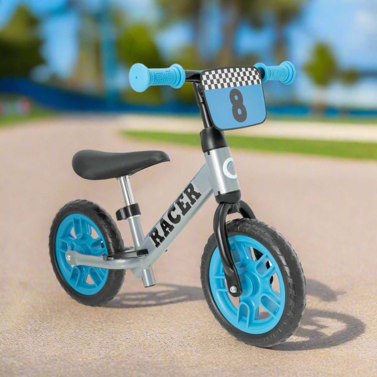 Evo 10" Racer Balance Bike - Blue