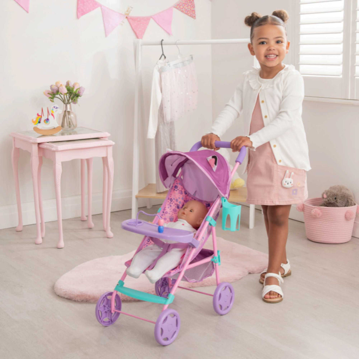 Gabby's Dollhouse Playtime Dolls Pushchair