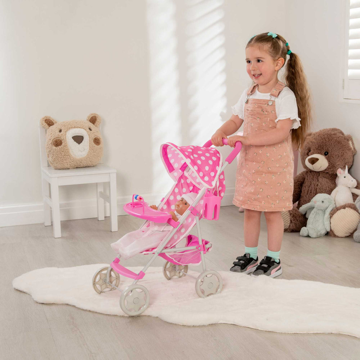Dolly Tots Playtime Dolls Pushchair