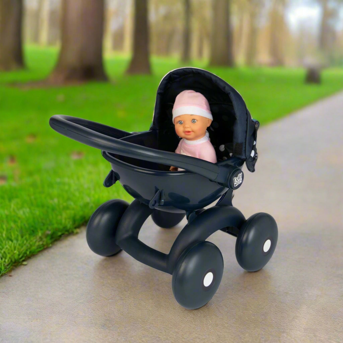 Dolly Tots My First 4 in 1 Dolls Pram - Navy