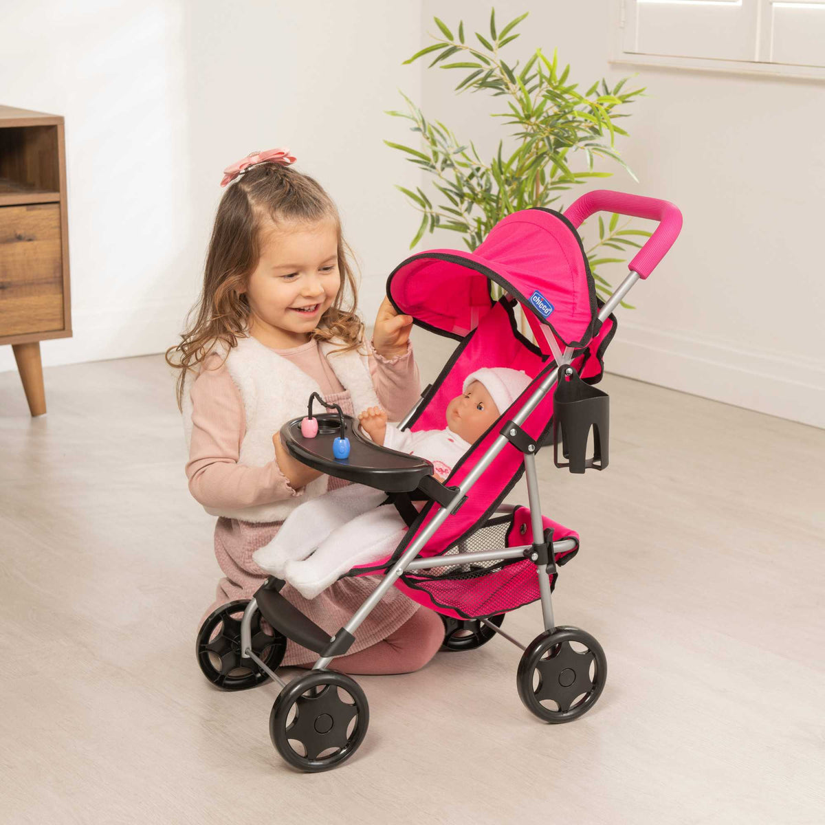 Chicco Ulala Playtime Dolls Pushchair - Pink