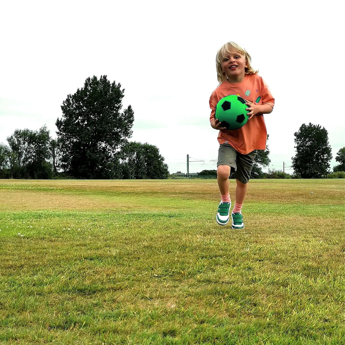Foam Football Pack Of 12 - Green