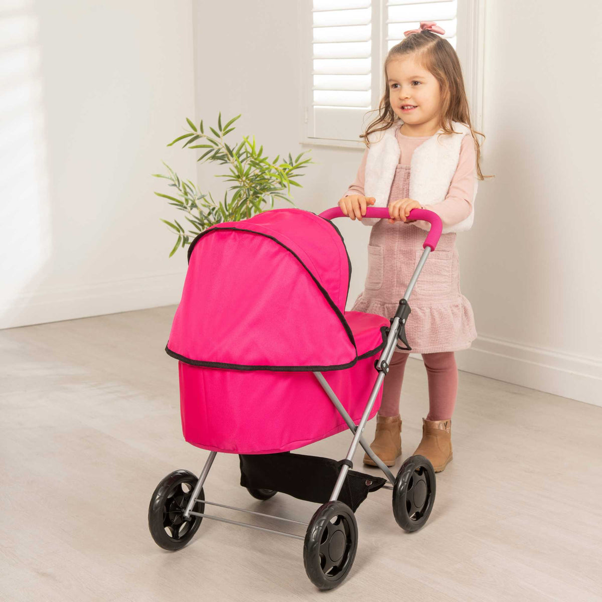 Chicco Amore Dolls Pram - Pink