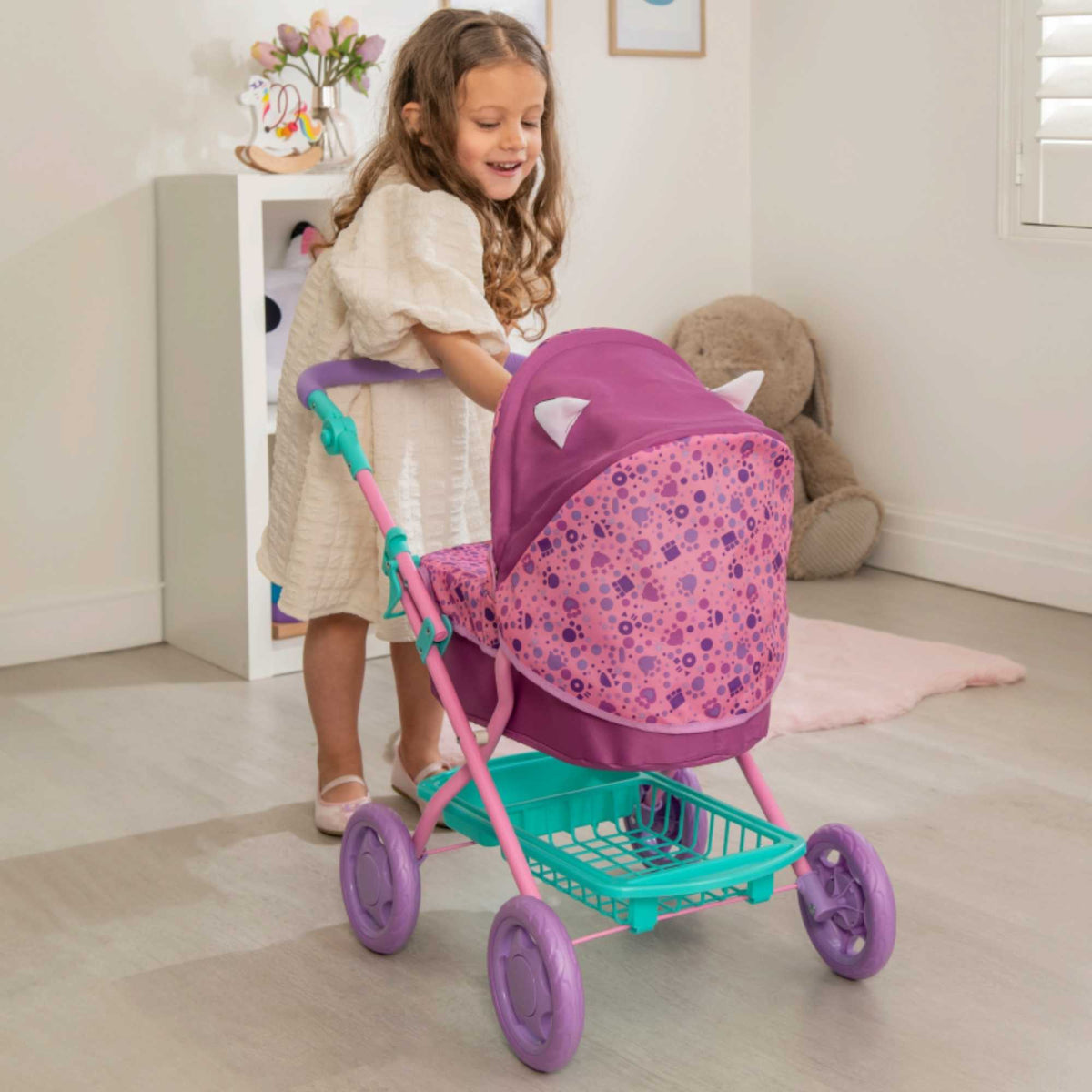 Gabby's Dollhouse Roamer Dolls Pram