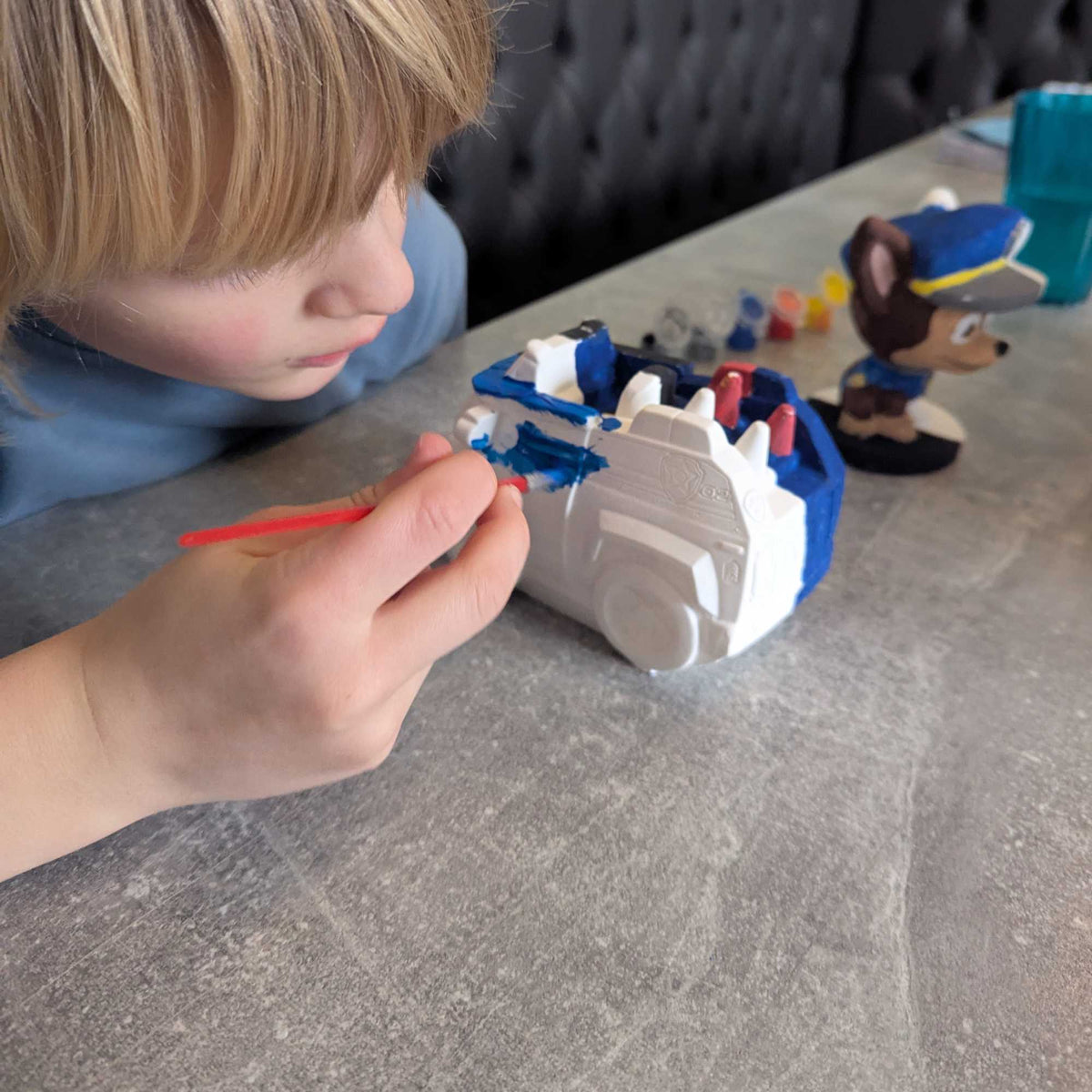 Paw Patrol Paint Your Own Chase & Police Car – Creative Craft Kit