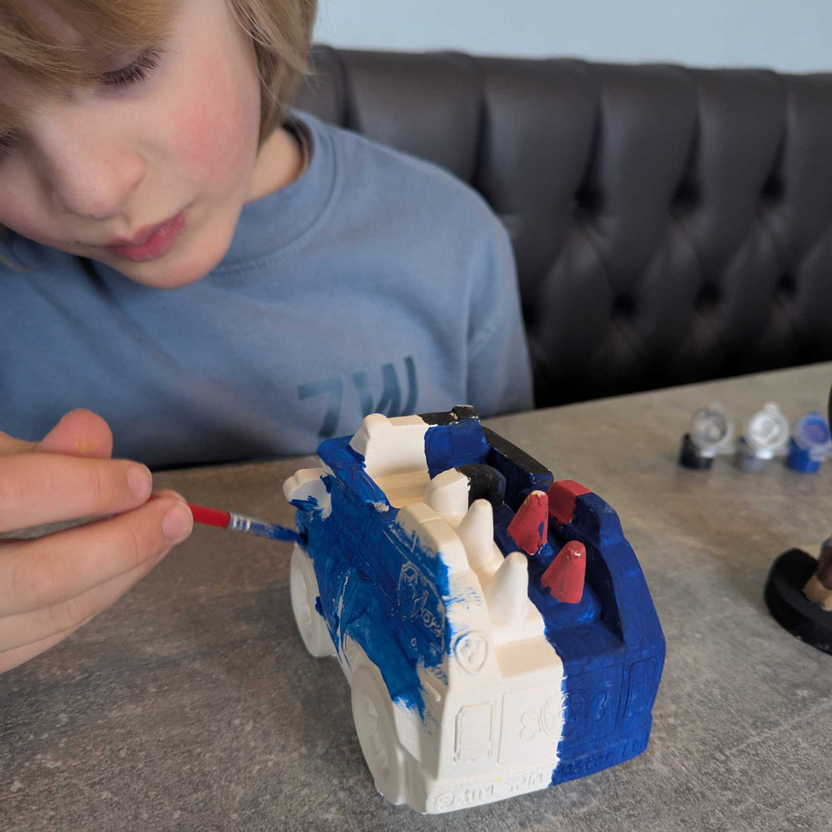 Paw Patrol Paint Your Own Chase & Police Car – Creative Craft Kit