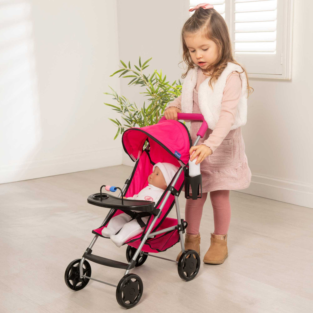 Chicco Ulala Playtime Dolls Pushchair - Pink