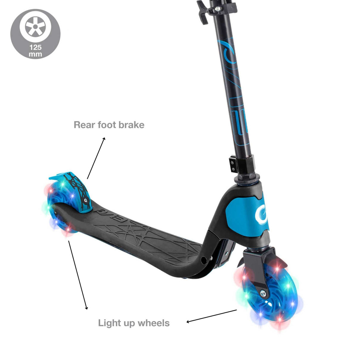 EVO Light Speed Scooter - Blue &amp; Black