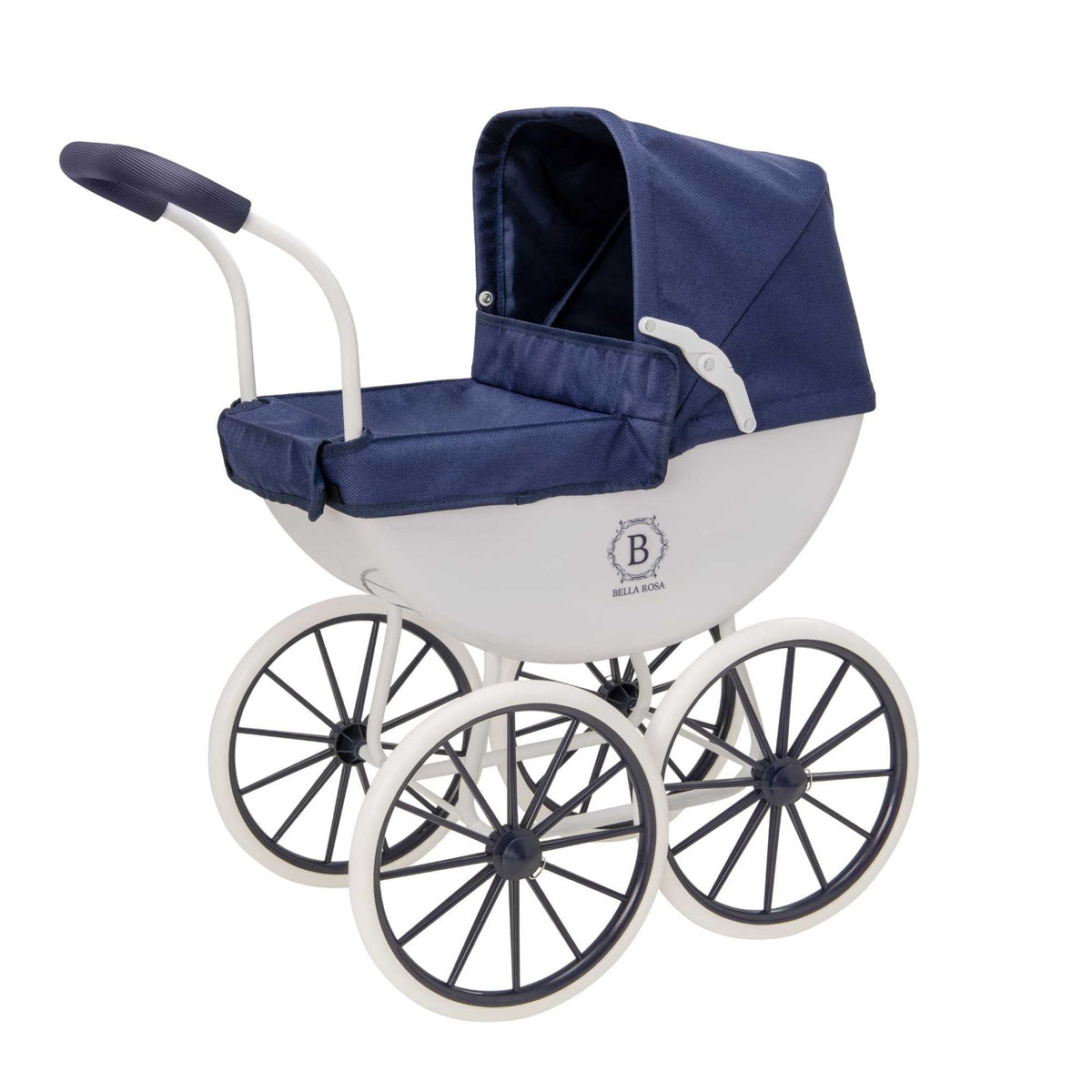 Bella Rosa My First Carriage Pram - Navy