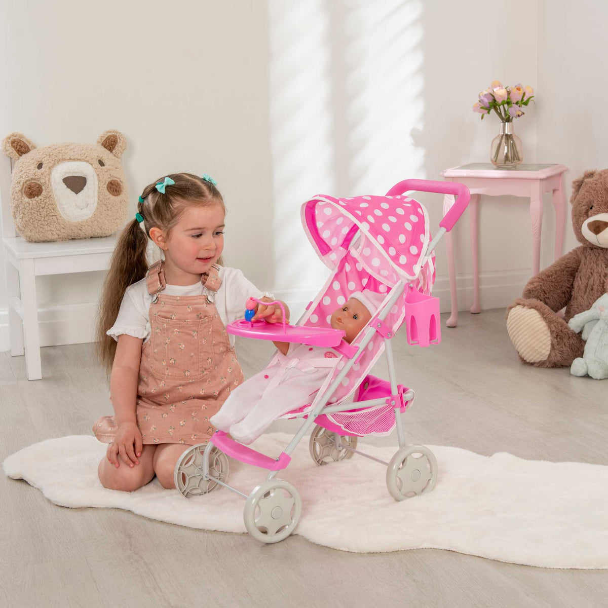Dolly Tots Playtime Dolls Pushchair