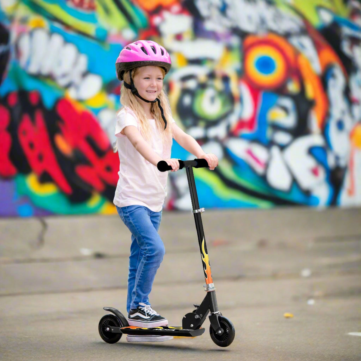 ATOM Inline Scooter - Flames