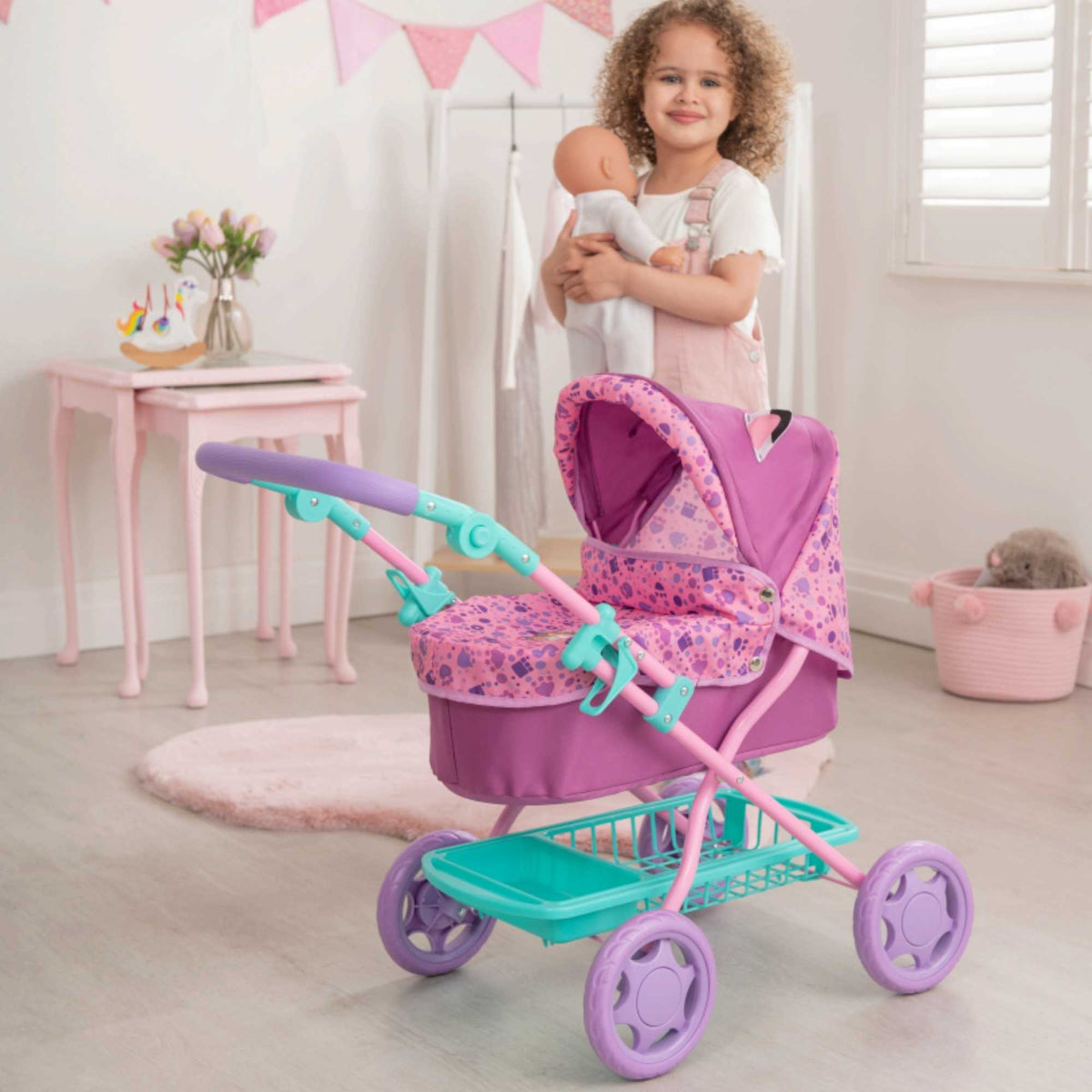Gabby's Dollhouse Roamer Dolls Pram