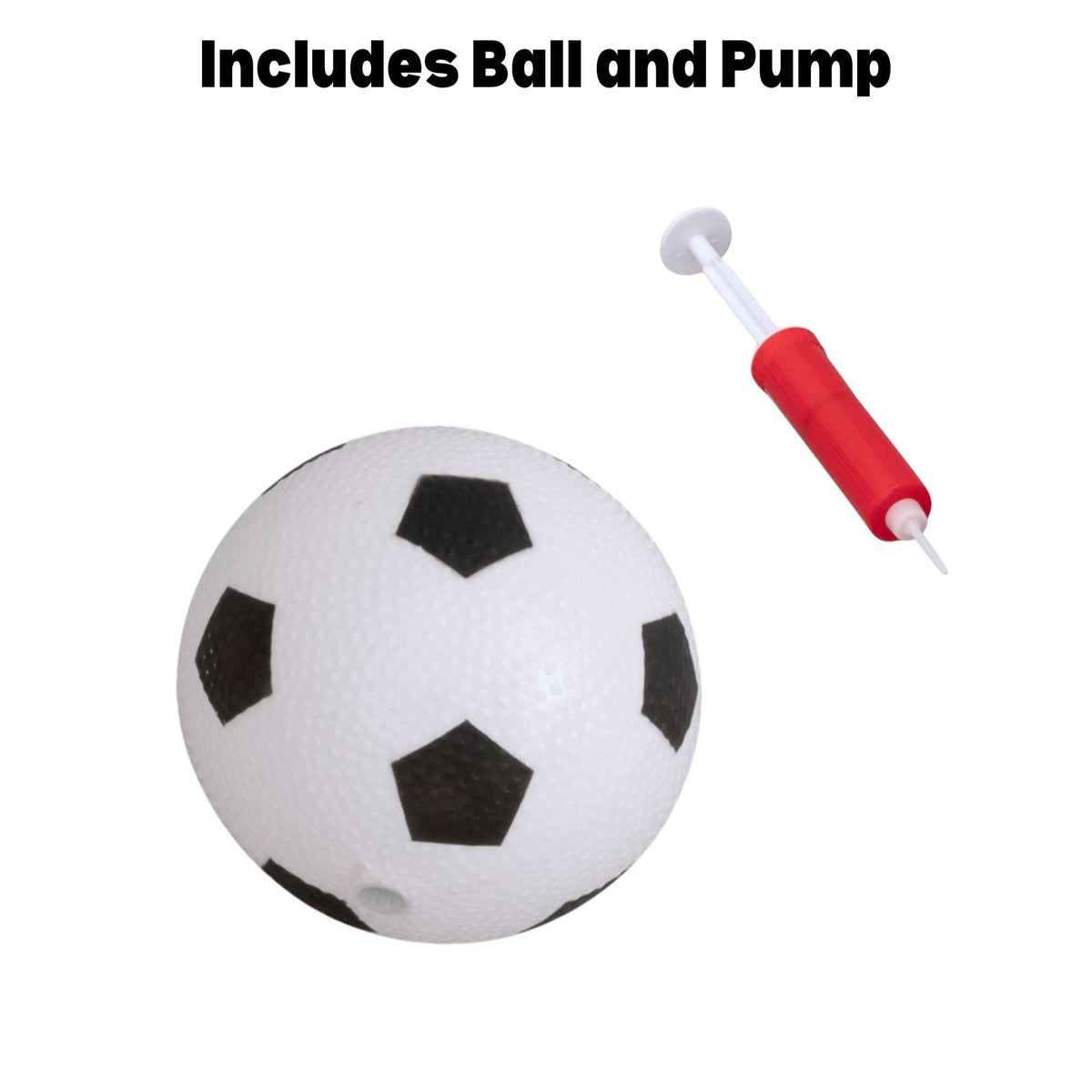 Fun Sport 90CM Football Net Set - Includes Football &amp; Ball Pump