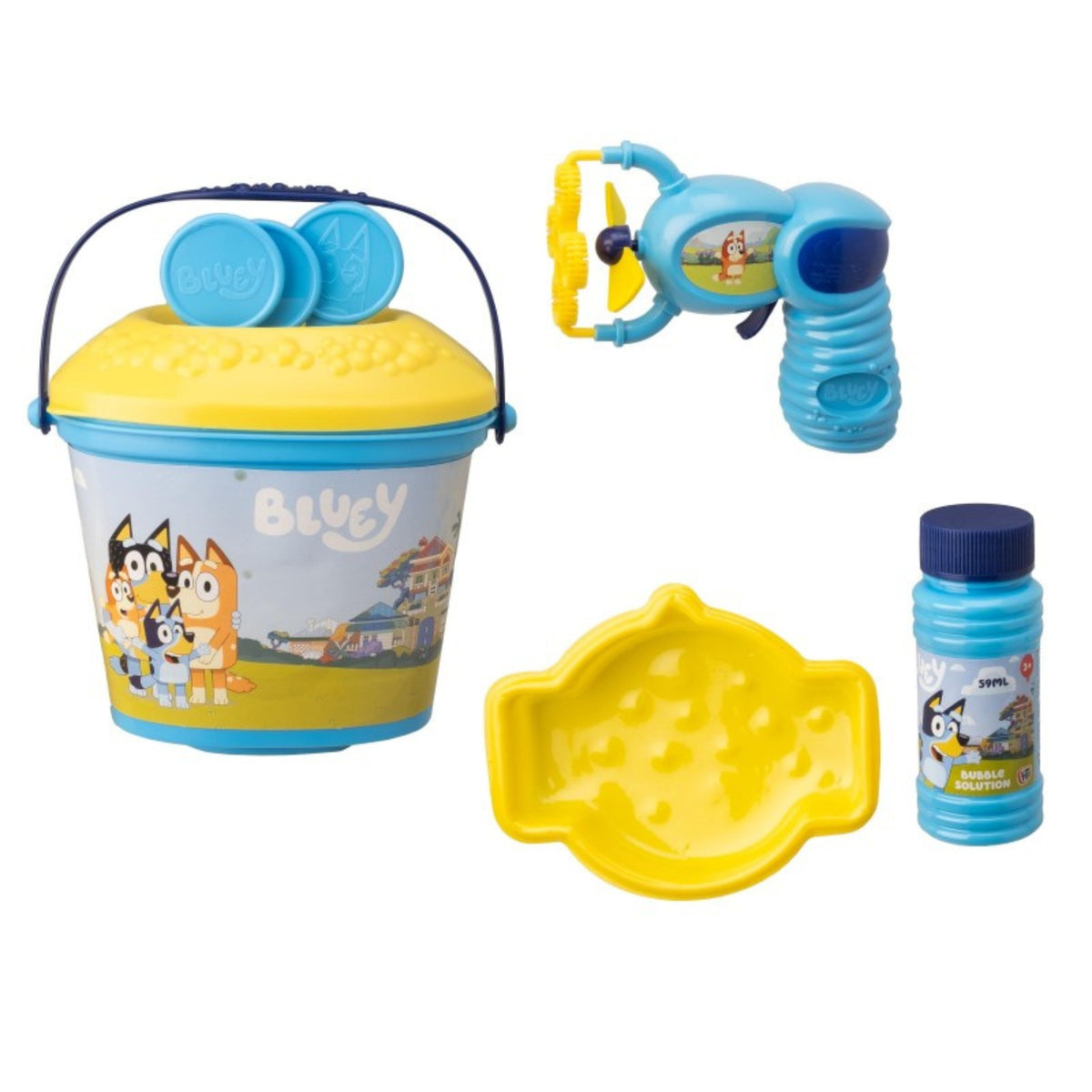 Blue Bubble Bundle Playset - Includes Bonus Bubble Solution