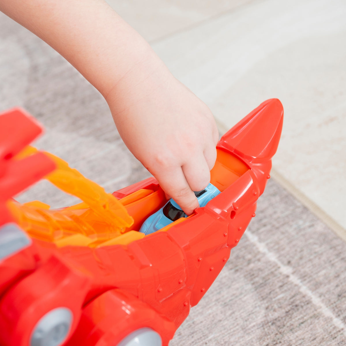 Teamsterz Robo Wreckers Mega Beast Playset - Includes Die-Cast Car