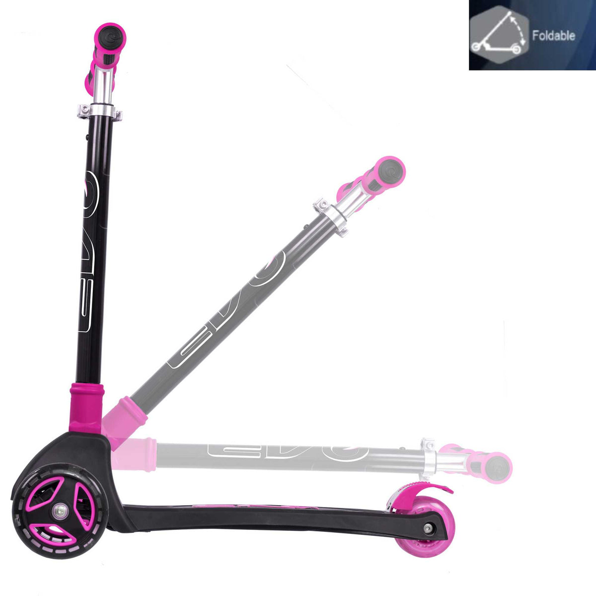 Move N Groove Scooter, Cruiser Scooter, Scooter for 5 year olds, Light Up Scooter, Light Up Wheels, Three Wheeled Scooter, Balance Scooter