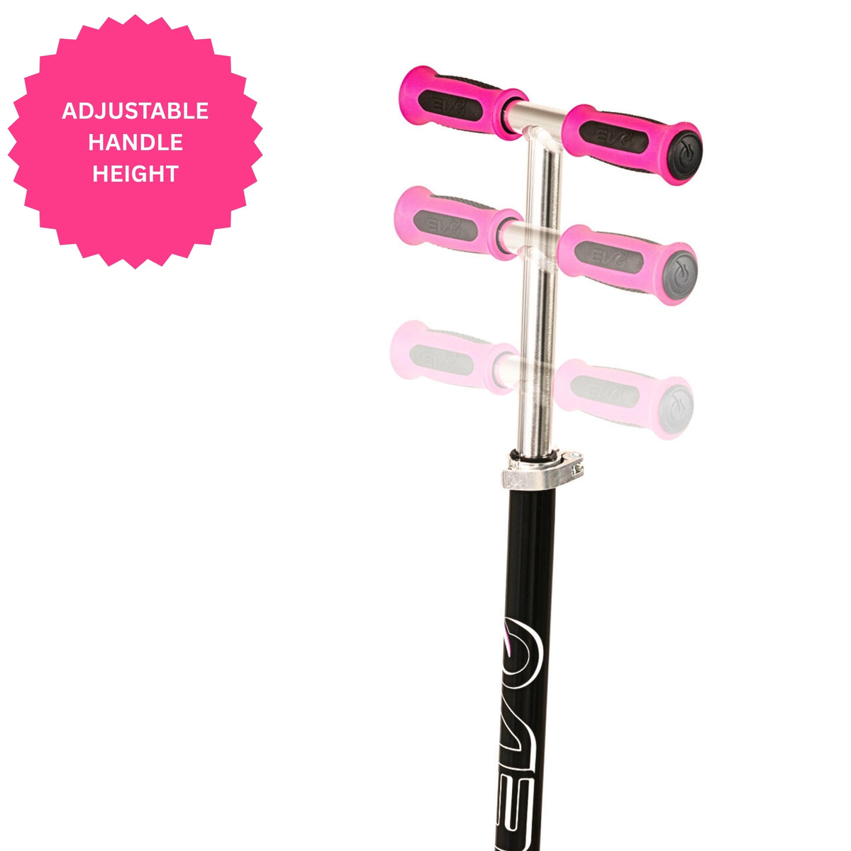 EVO Light Up Cruiser Scooter - Pink