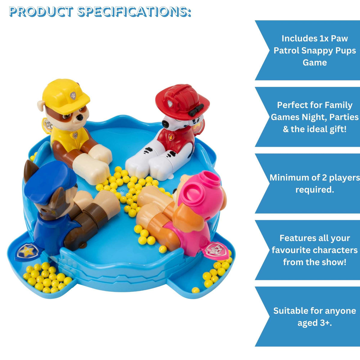 Paw Patrol Snappy Pups Family Game