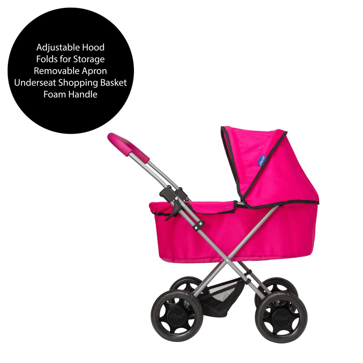 Chicco Amore Dolls Pram - Pink