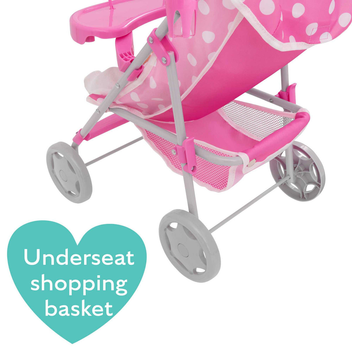 Dolly Tots Playtime Dolls Pushchair