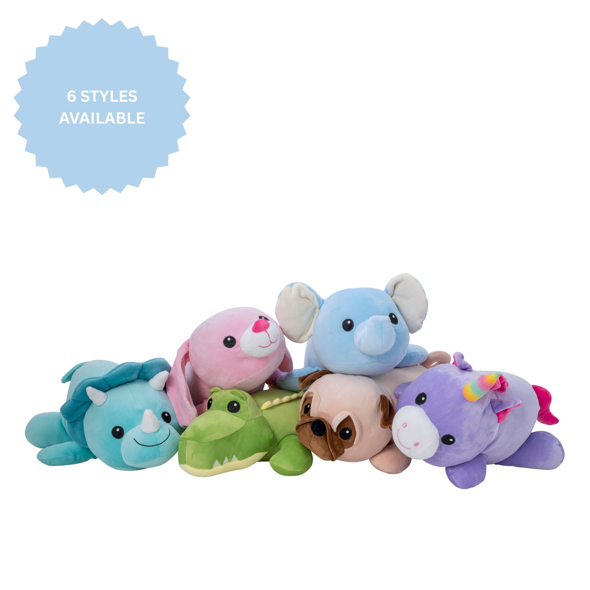 Cosy Cuddles Animal Plush Cushion - Elephant