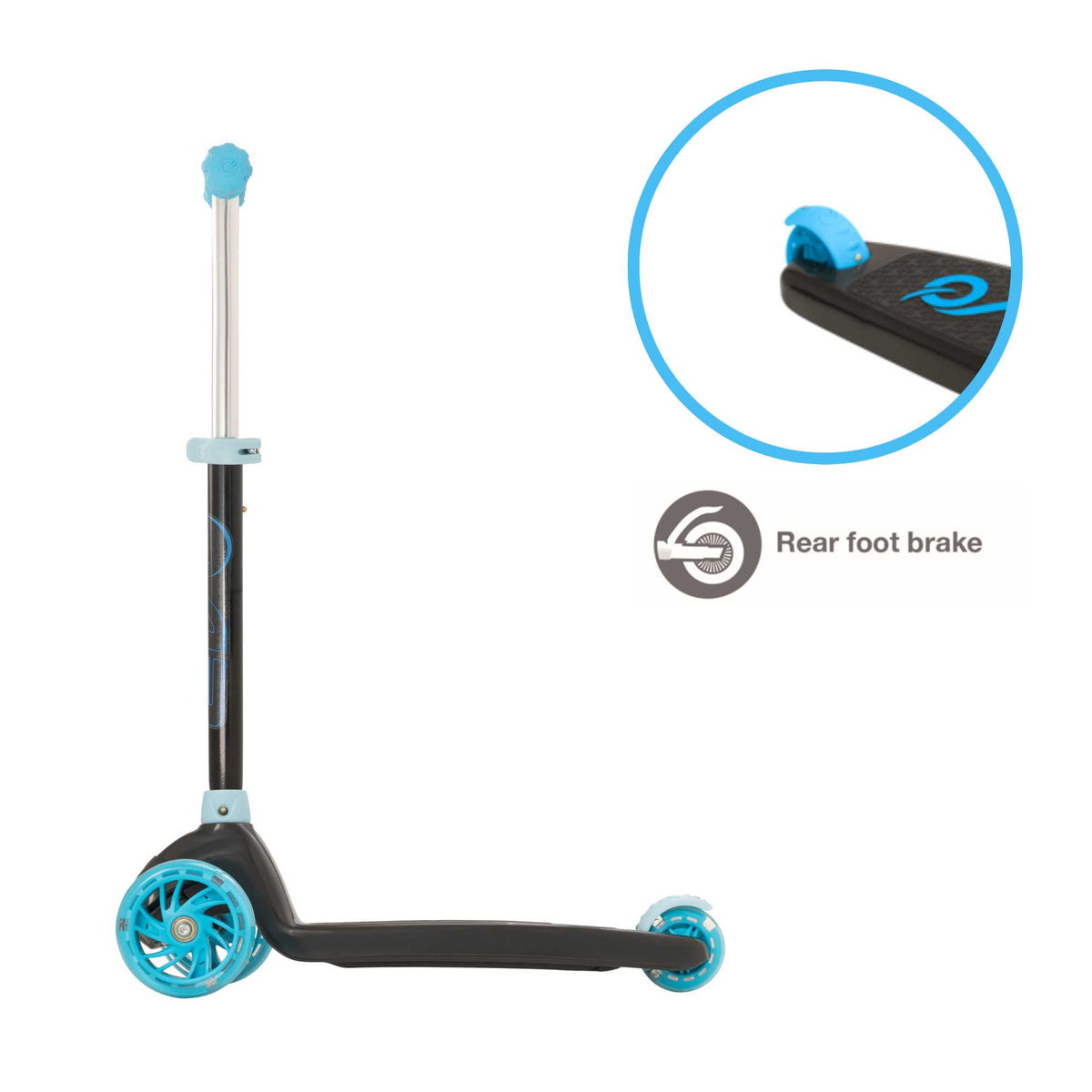 EVO Eclipse Light Up Scooter - Blue