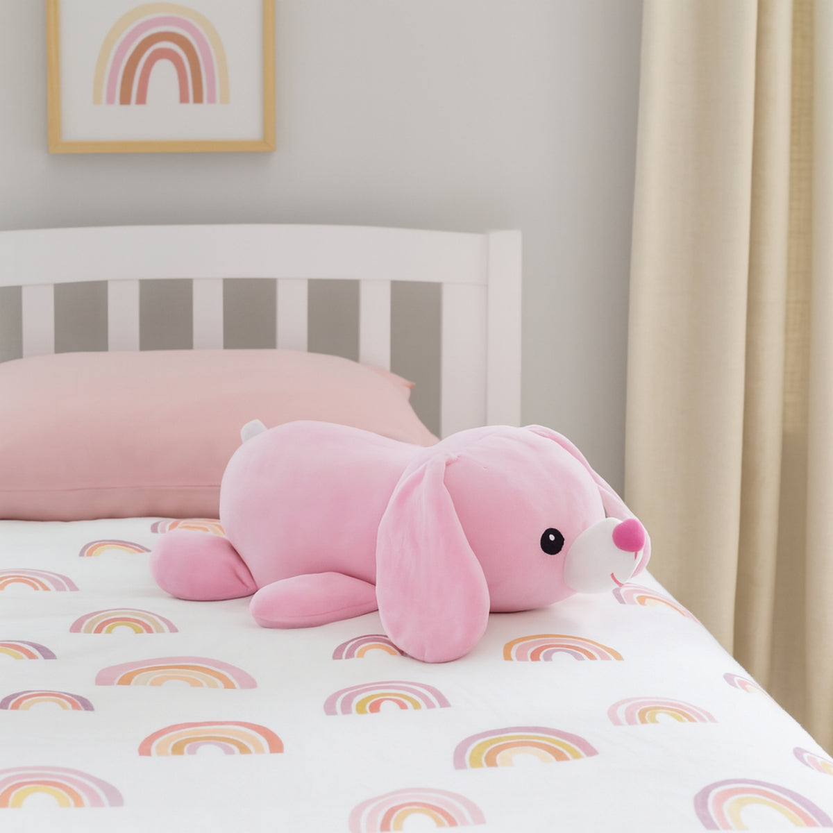 Cosy Cuddles Animal Plush Cushion - Bunny Rabbit