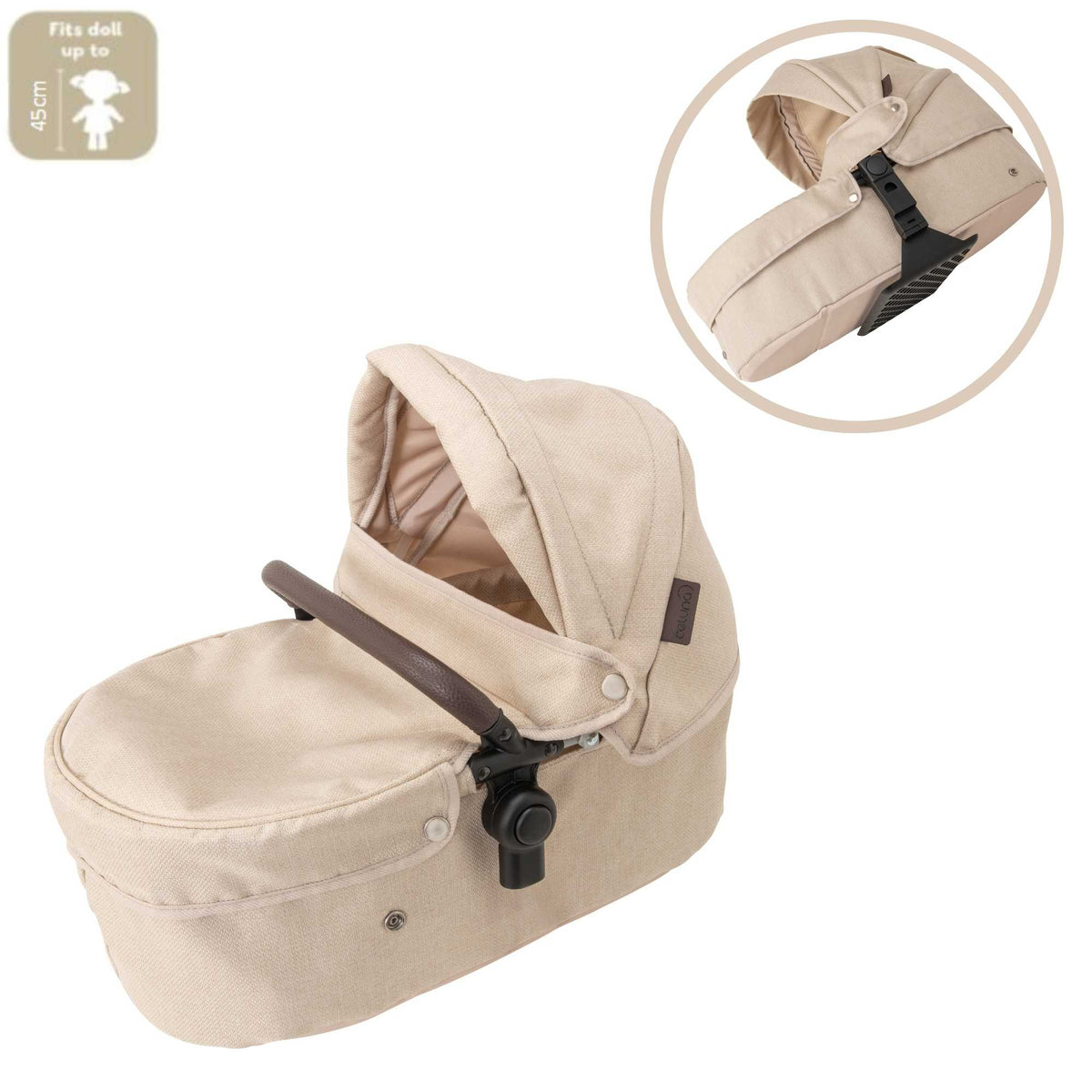 Celuna Premium Vogue Stone Dolls Pram - Two Pram Modes