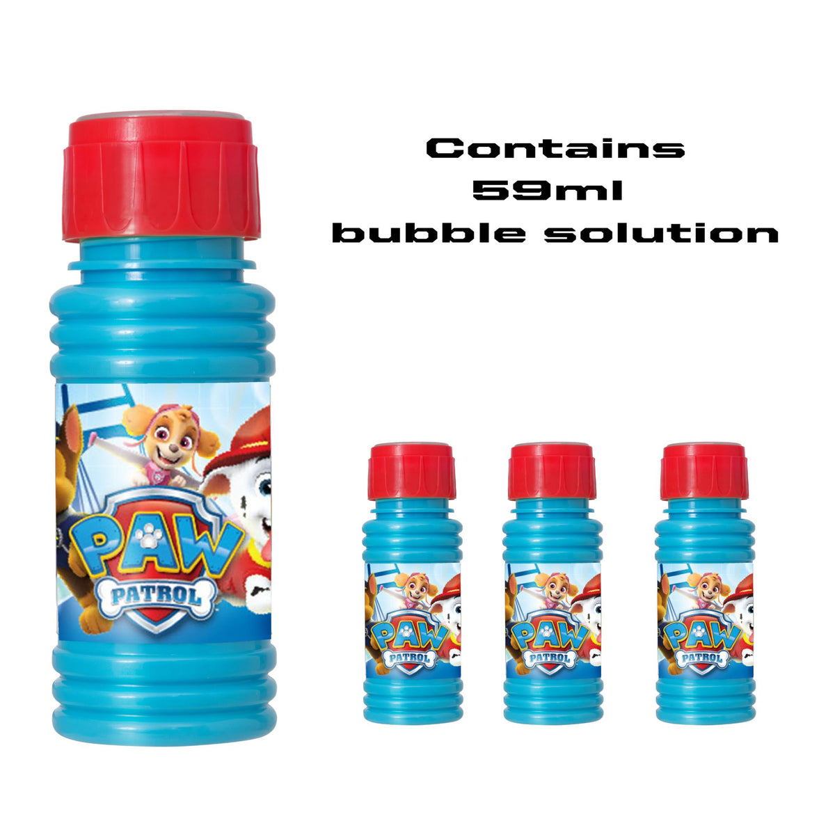 Paw Patrol Bubble 24 Multipack - 59ml, With Maze Game