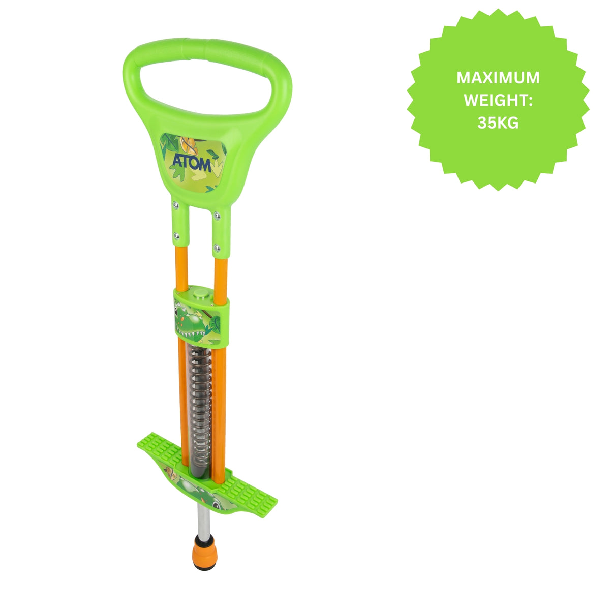 ATOM Light-Up Pogo Stick - Dinosaur