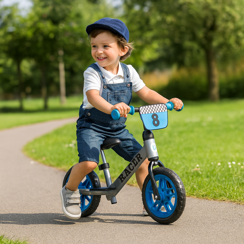 Evo 10" Racer Balance Bike - Blue