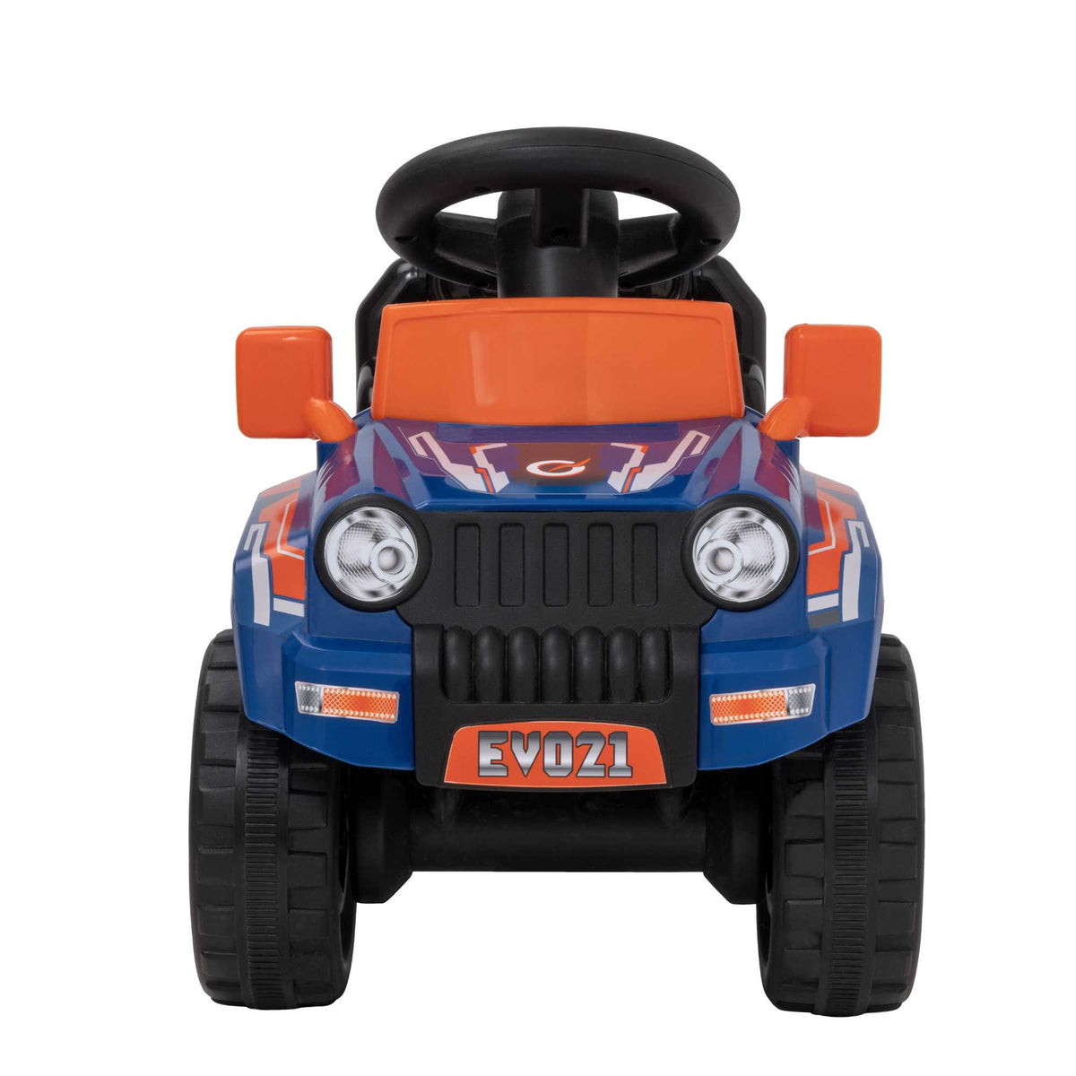 Evo 6V Kids Electric Ride On Blue Zoom 4X4 Truck