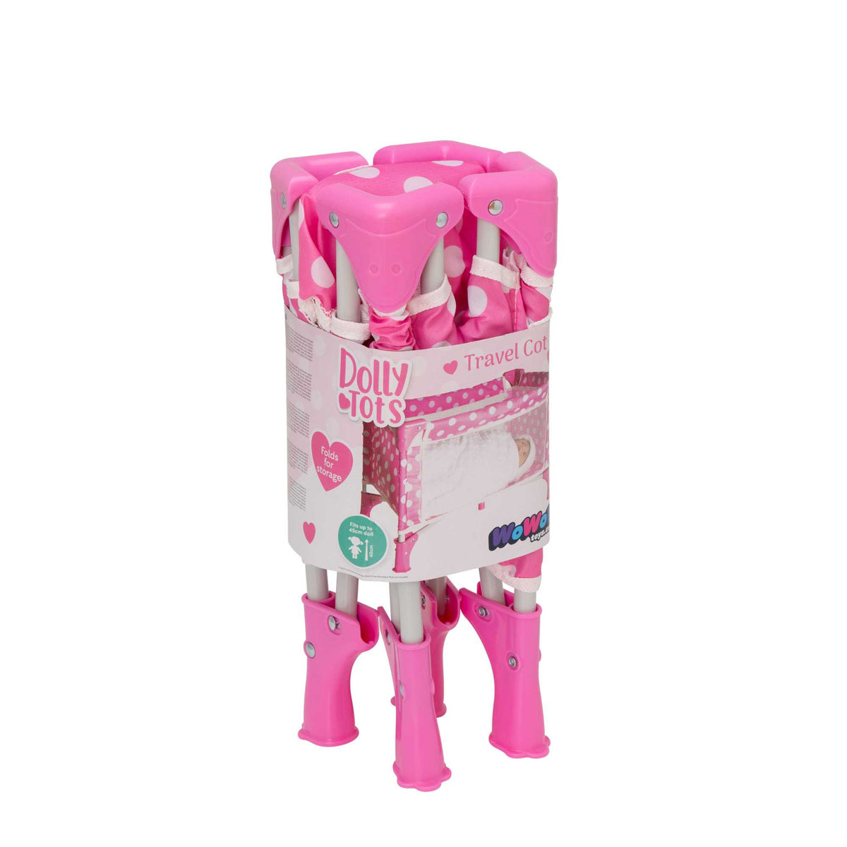 Dolly Tots Travel Dolls Cot