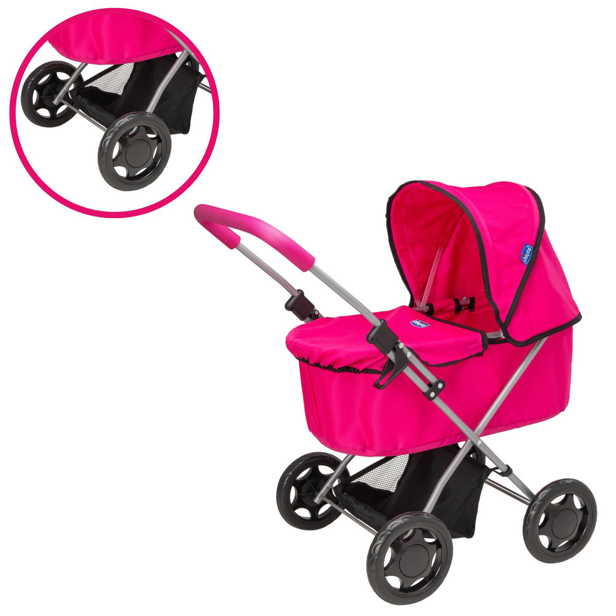Chicco Amore Dolls Pram - Pink