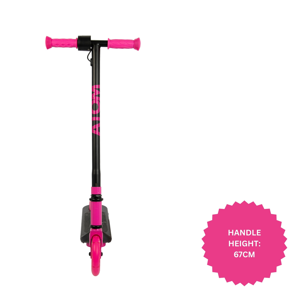 ATOM Light Up Electric Lightening Scooter - Pink