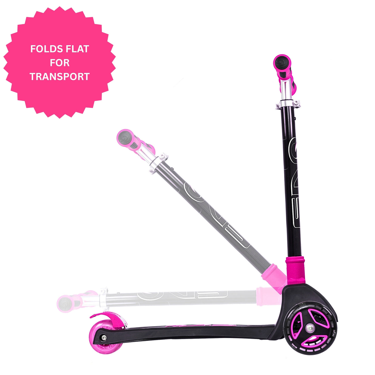 EVO Light Up Cruiser Scooter - Pink