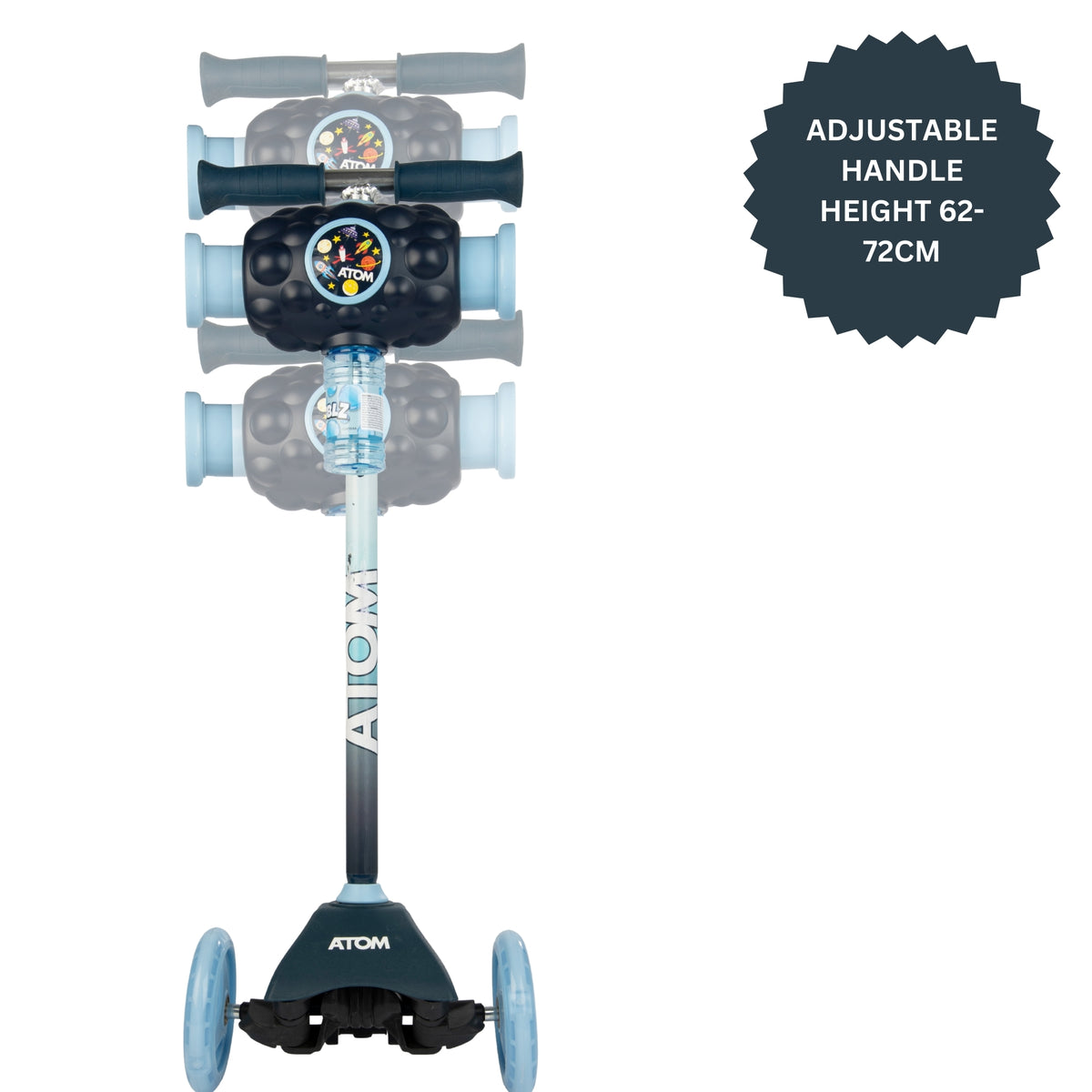 ATOM Childrens Bubble Cruiser Scooter - Solar