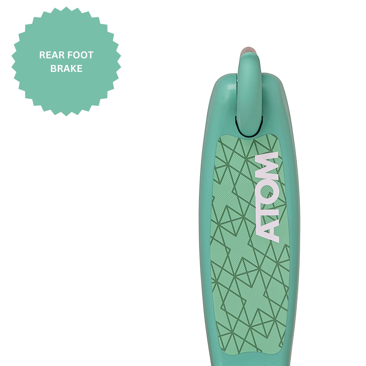 ATOM Light-Up Move 'N' Groove Scooter - Green