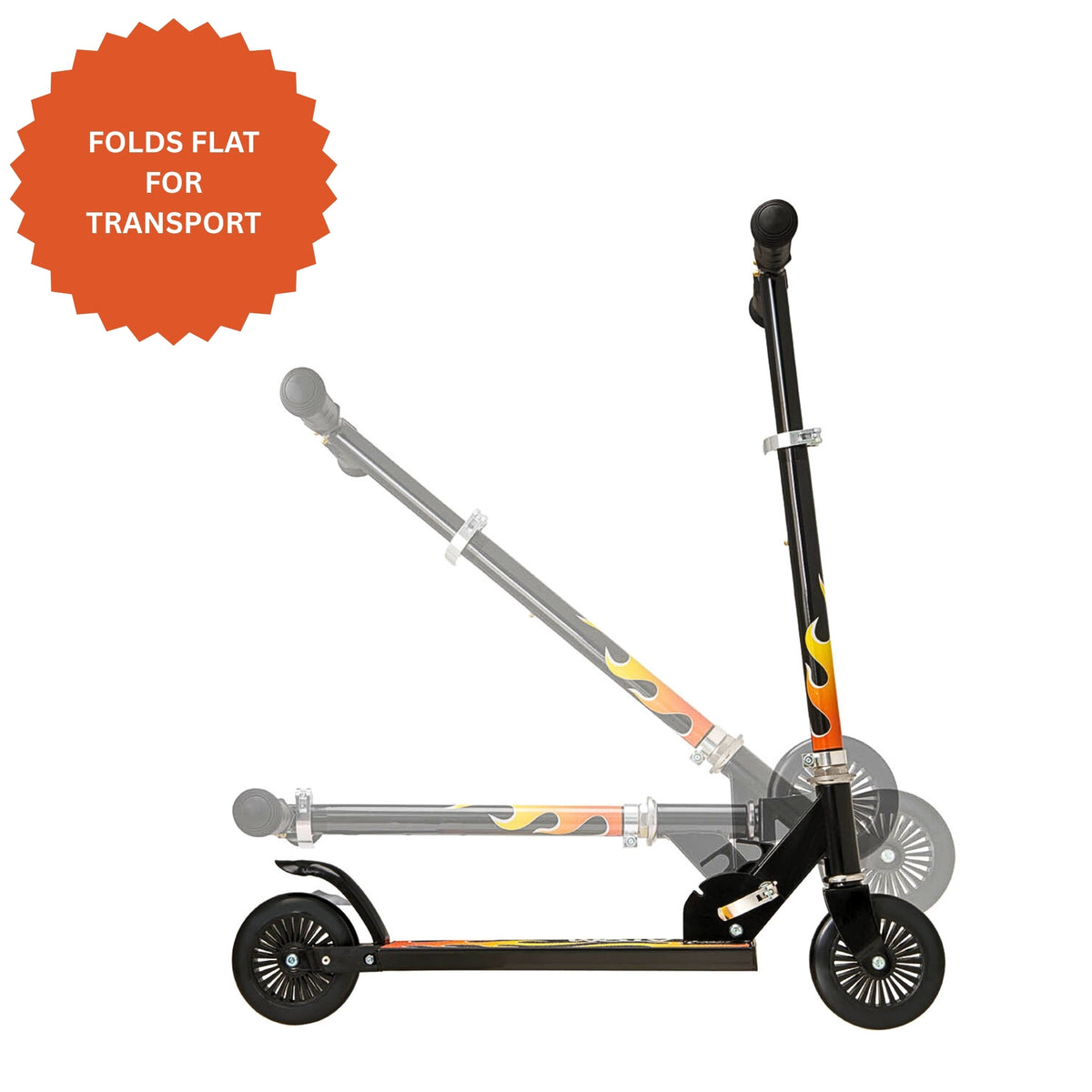 ATOM Inline Scooter - Flames