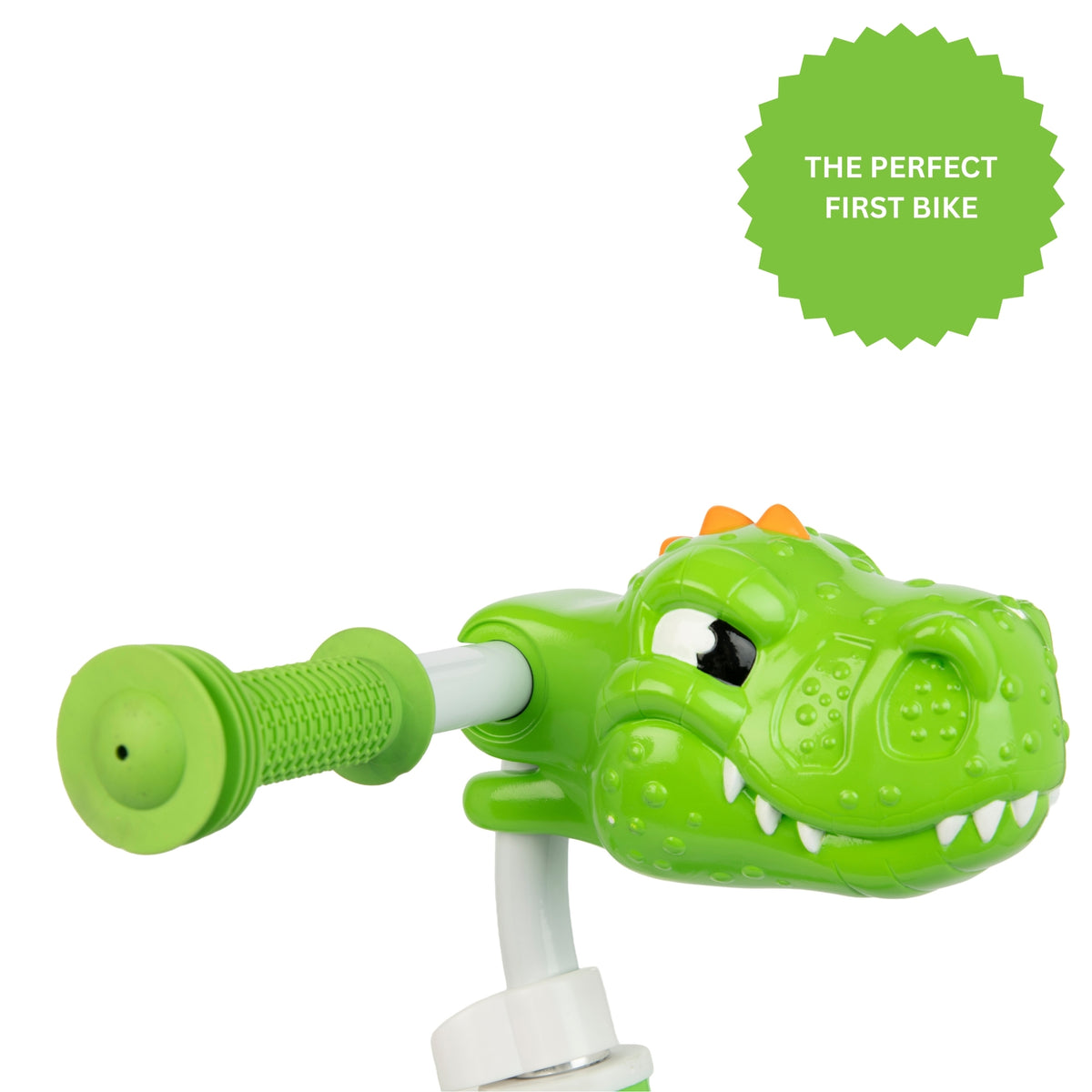 ATOM 8" Green Balance Bike - Dinosaur
